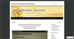 Desktop Screenshot of dynamicchurches.org
